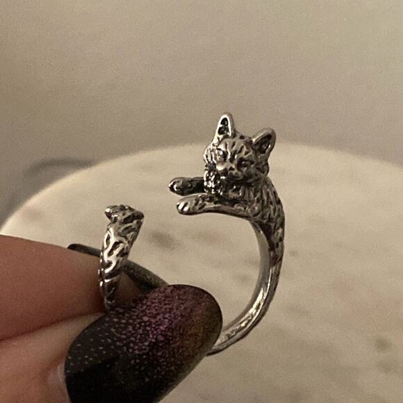 fashion ring adjustable cat ring - Picture 3 of 9